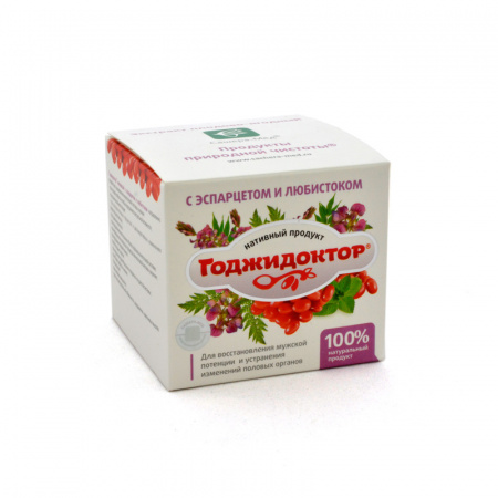 Годжидоктор: с эспарцетом и любистоком, мужской, 100 гр.